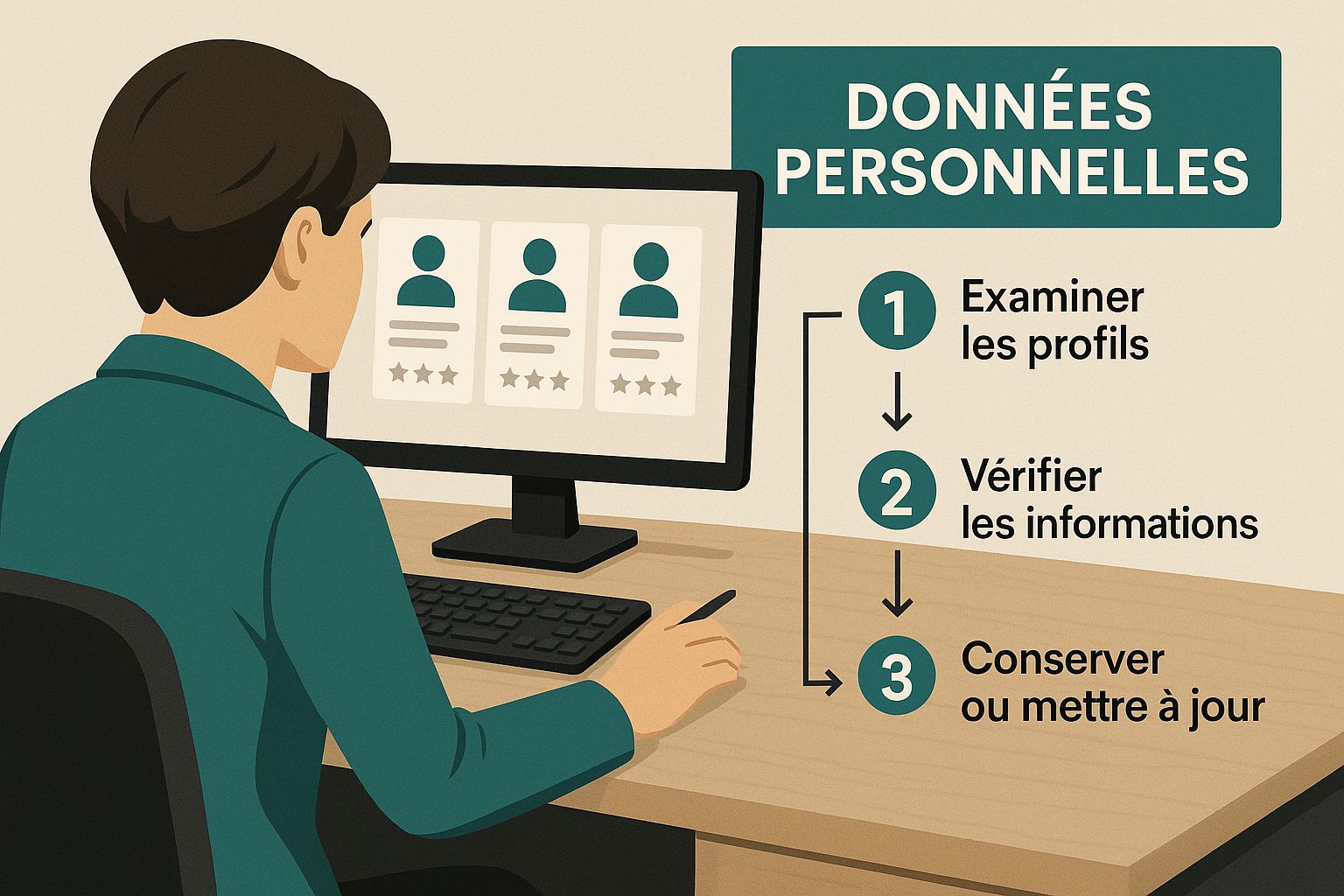 Infographic about rgpd ressources humaines