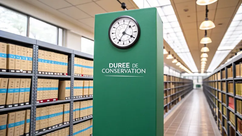 Illustration de l’article : Durée conservation données personnelles : guide complet